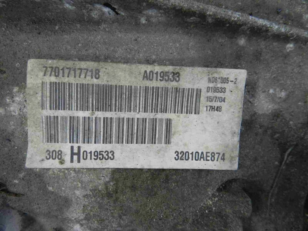 фото №7, Коробка передач передач primera p12 2.2cdi 139 7701717718