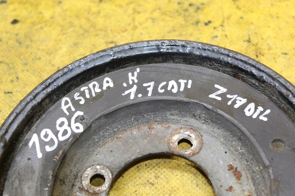 фото №4, Шкив коленчатого вала astra h 1.7 cdti