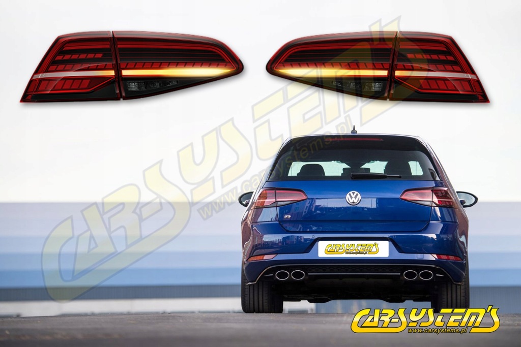 фото №2, Vw golf 7 led - адаптеры do лампа led matrix задняя