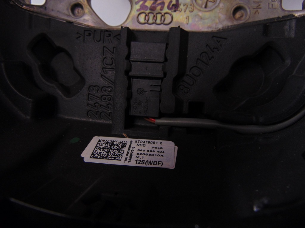 фото №8, 8t0419091k воздуховод multi dsg кожа audi rs5 a5