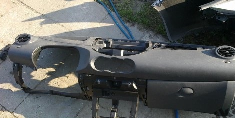 фото №1, Приборная панель консоль приборная панель renault twingo ii lift