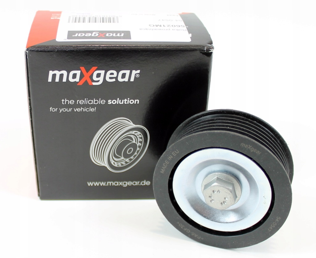 Maxgear ролик ремень многоручейковый. opel 1,9cdt Оригинал