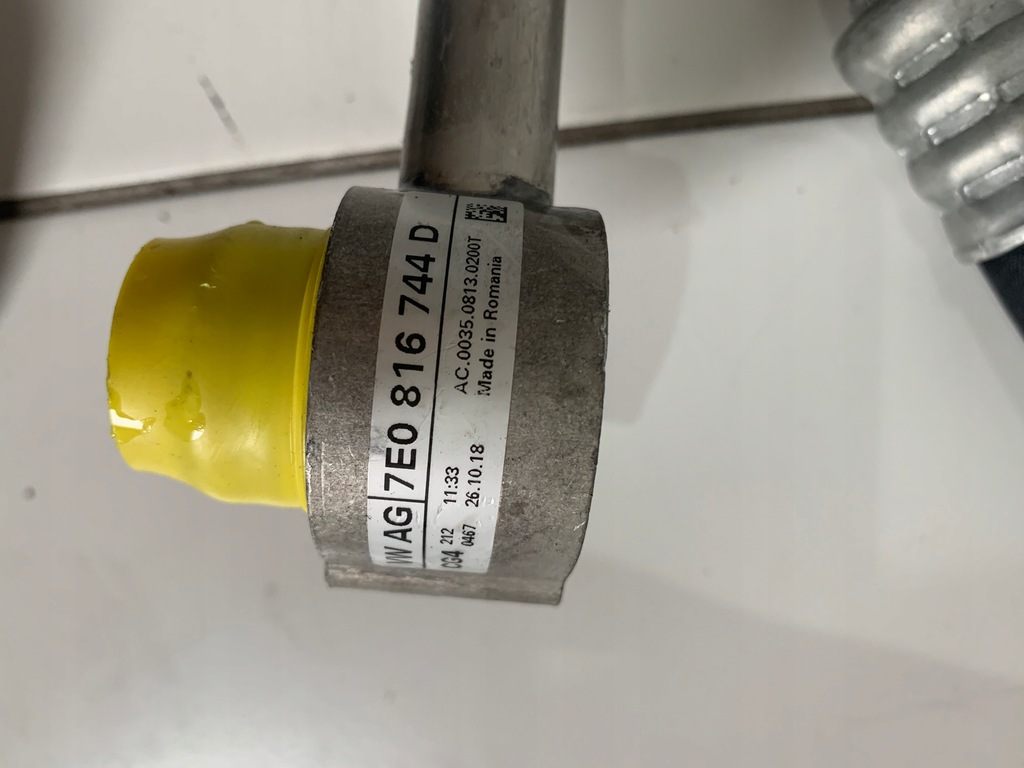 фото №4, Шланг труба wąż кондиціонера vw 7e0816744d