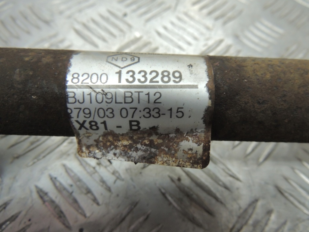 фото №3, Renault оригинальный номер 8200133289 приводной вал ładna