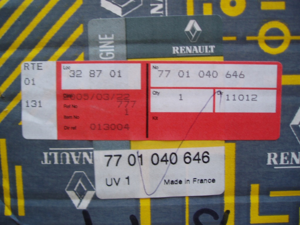 фото №2, Лампа задня renault megane i 95-99 права 7701040646