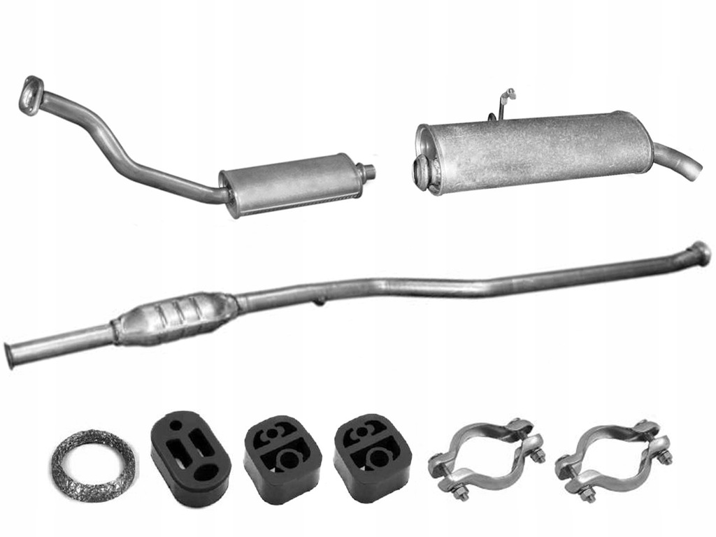 фото №1, Citroen berlingo / peugeot partner / 1.9d rok 2002-2008 глушники + набір