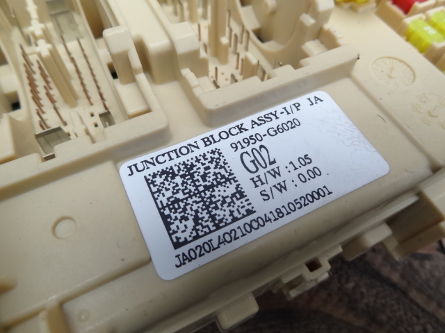 фото №9, Kia picanto iii 18 1,0 бортовий комп'ютер набір 39107-04291