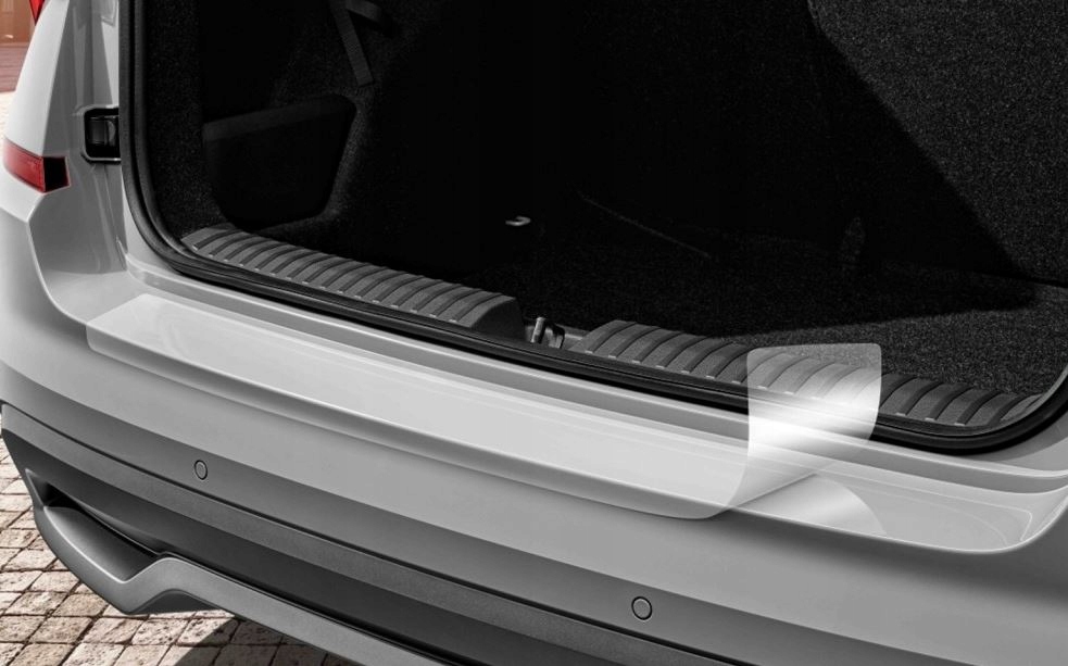 фото №1, Плівка захисна поріг бампера багажника skoda kamiq