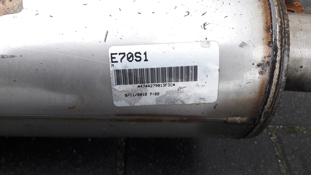 фото №12, Вихлоп гасник кінцевий bmw x5 e70 m50d m-pakiet