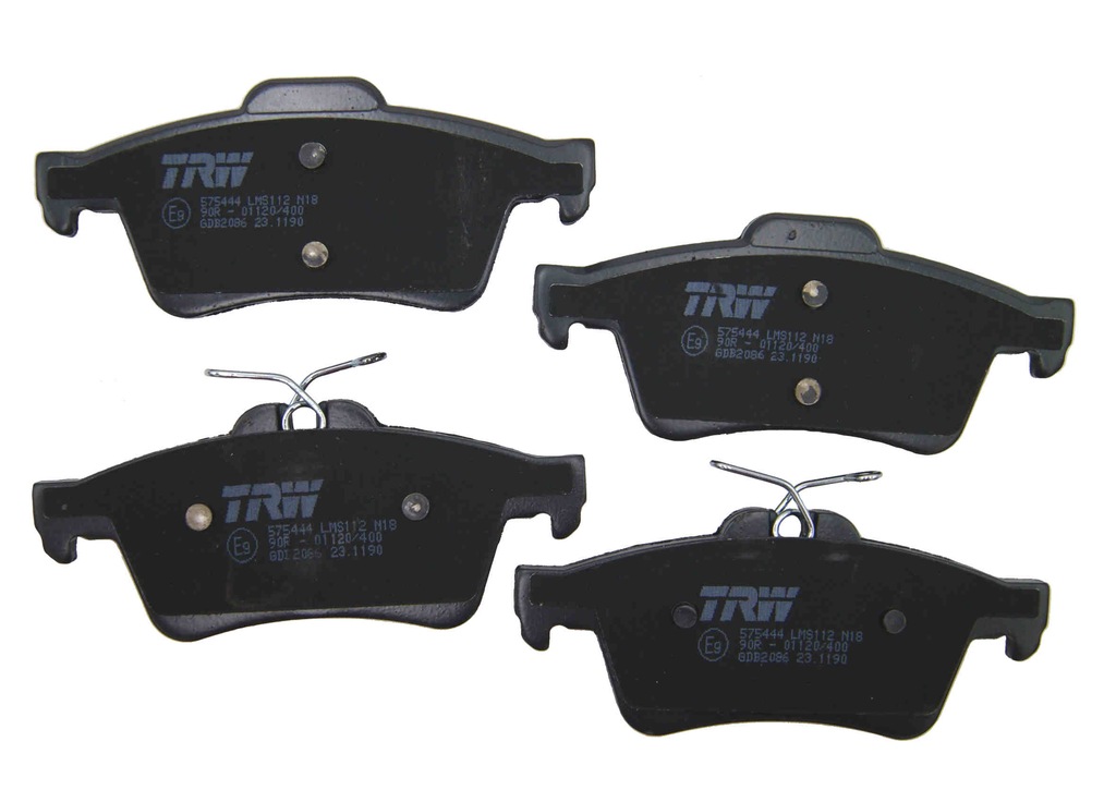 фото №3, Гальмівні колодки гальмівні задня trw mazda 3, 5, renault espace iv laguna ii iii megane