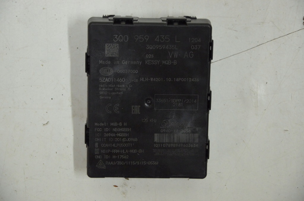 фото №1, Vw t-roc блок керування kessy 3q0959435l a c d