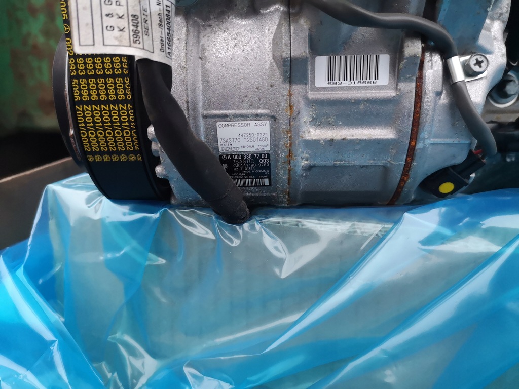 фото №6, Mercedes gls x166 компресор кондиціонера