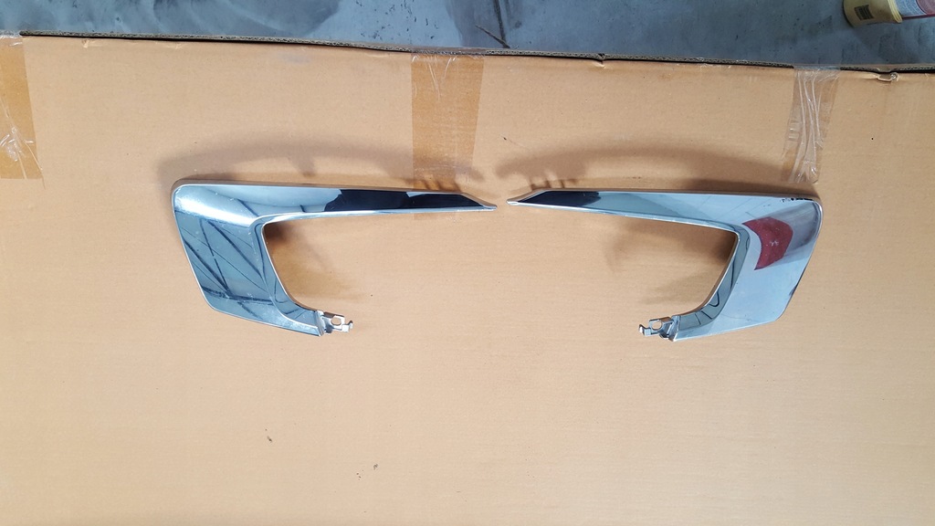 фото №1, Молдинг хром бампера правый правый r mitsubishi asx