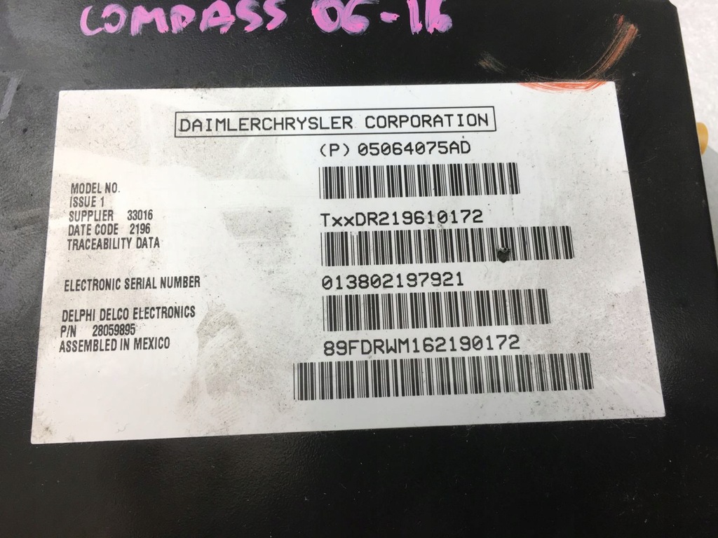 фото №5, Jeep compass 2.4 06-16 модуль приёмника радио