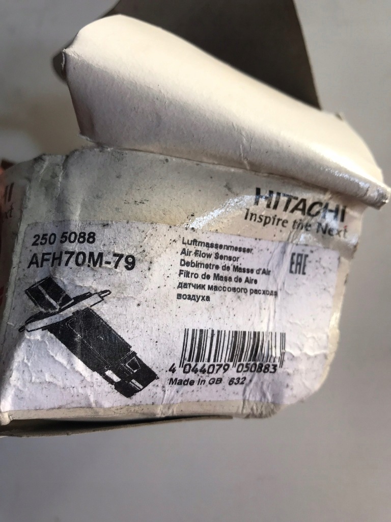 фото №11, Расходомер воздуха hitachi 2505088 afh70m79