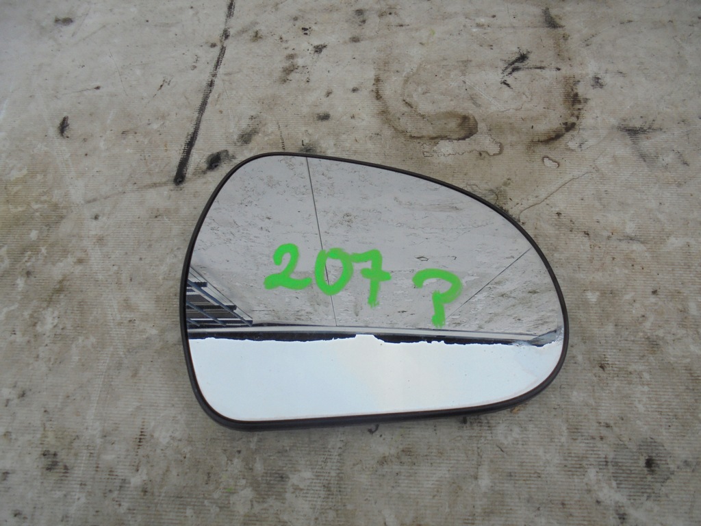 фото №1, Зеркало вкладыш зеркало правый peugeot 207