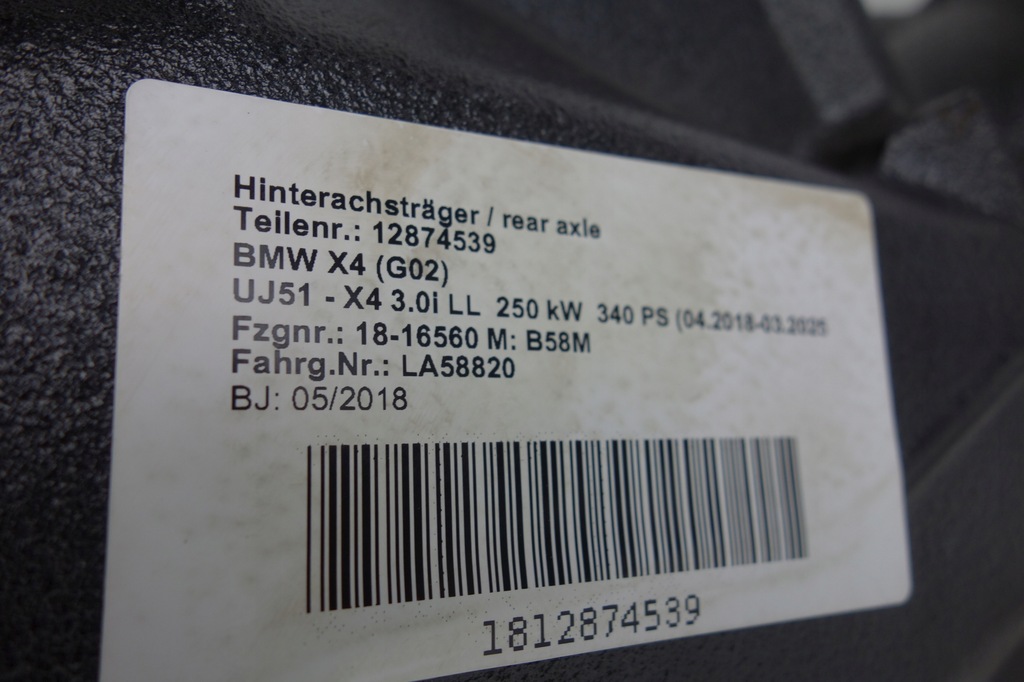 фото №10, Дифференциал дифференциал задний bmw x4 g02 3;38 8686981