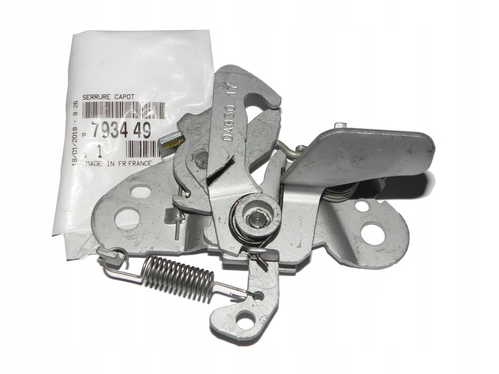 фото №1, Замок кришки двигуна peugeot 206 98-