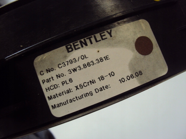 фото №5, Накладки пороговые bentley continental gt