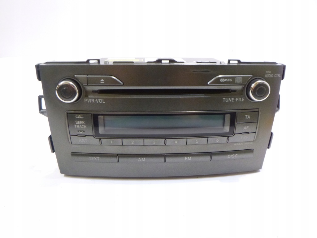 фото №1, Радіо toyota auris i 2007-2010 86120-02521