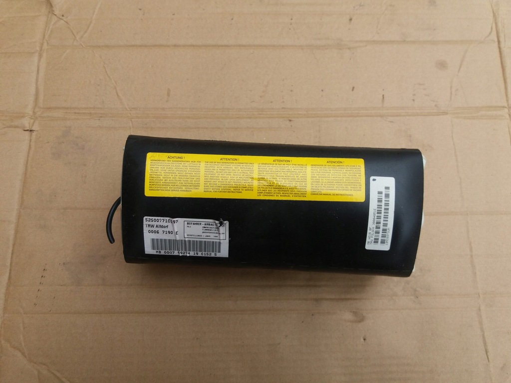 фото №1, Подушка подушка безопасности пассажира mercedes w210 e-klasa