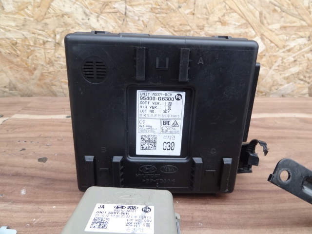 фото №5, Kia picanto iii 18 1,0 бортовий комп'ютер набір 39107-04291