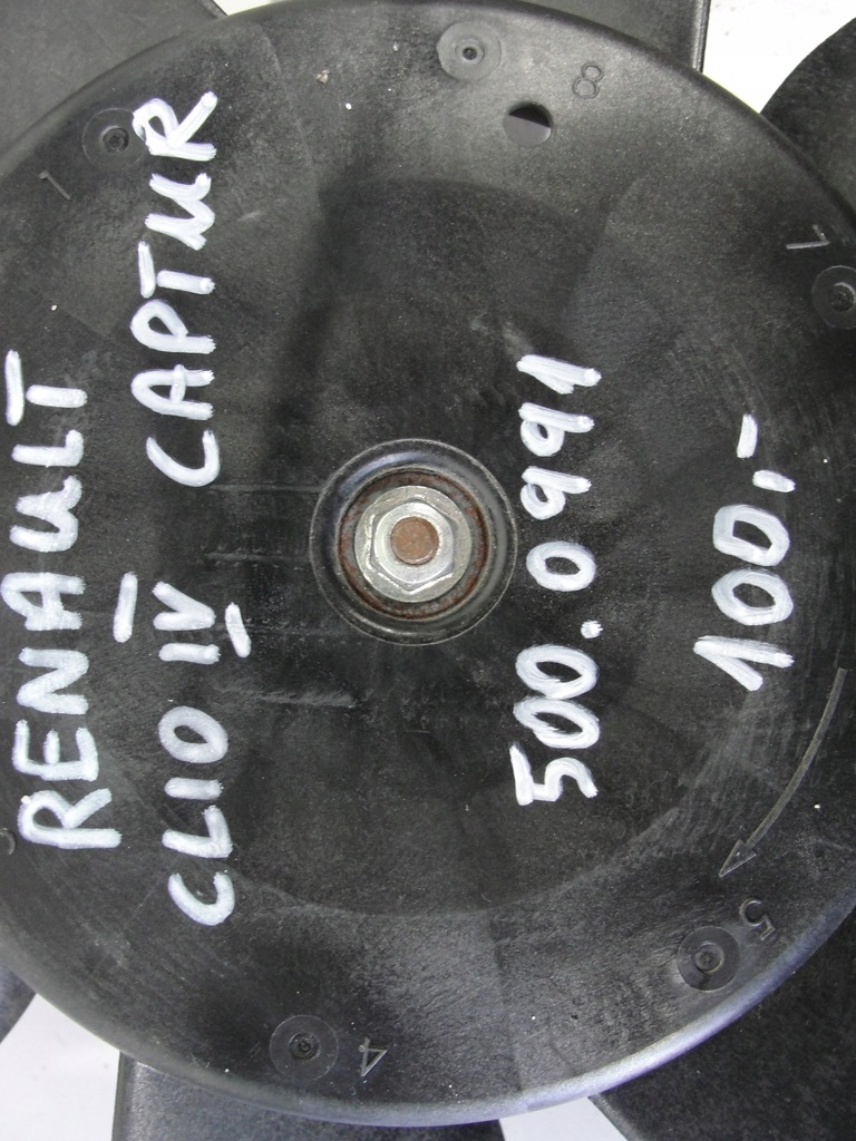 фото №3, Вентилятор радиатора renault clio iv captur