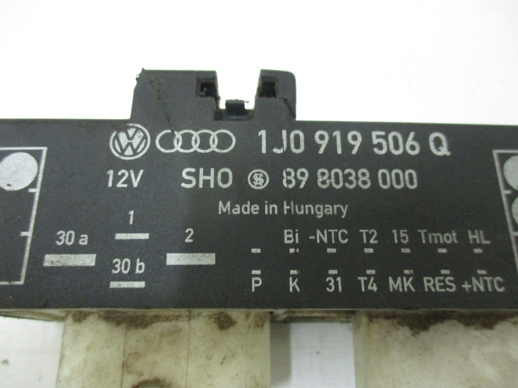 фото №5, Блок управления вентиляторов golf iv,a3 1j0 919506q