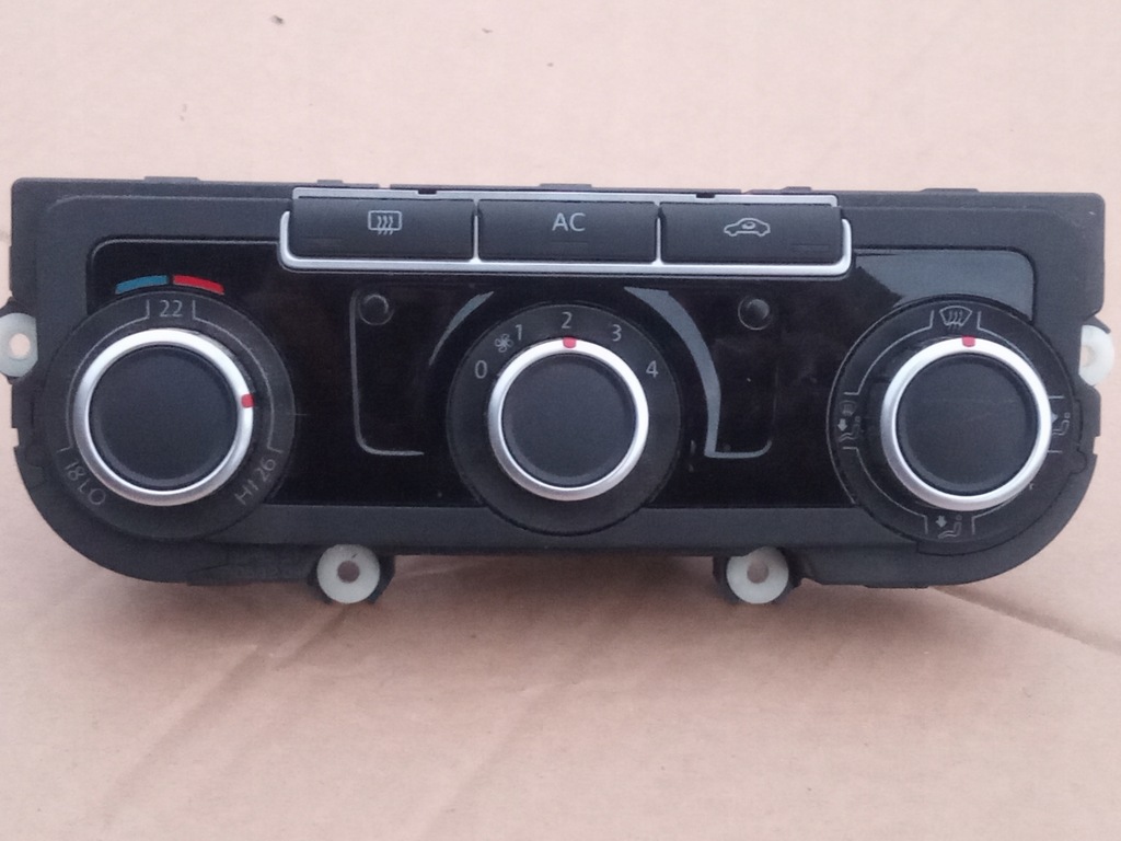 фото №1, Панель управление вентиляция climatronic vw