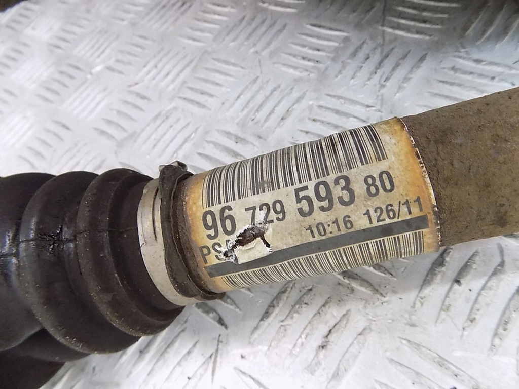 фото №4, Привідний вал ліва перед - peugeot 508 / c5 iii 1.6 e-hdi