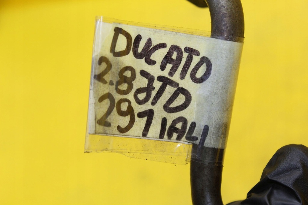 фото №5, Труба трубка шланг egr fiat ducato 2.8 jtd