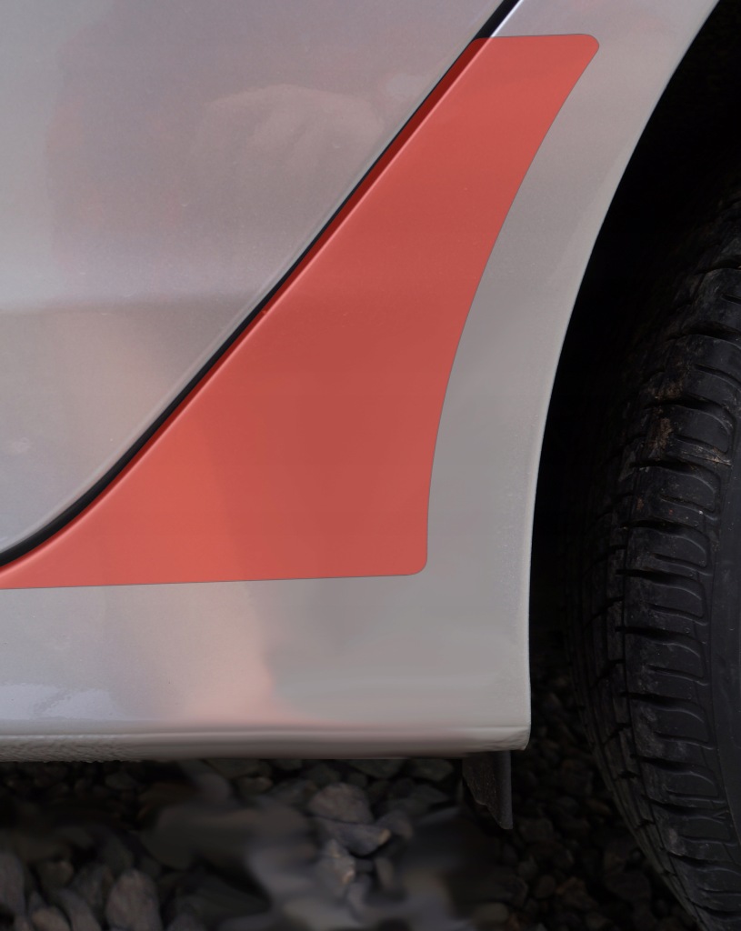 фото №2, Наклейка плівка захисна крила honda insight