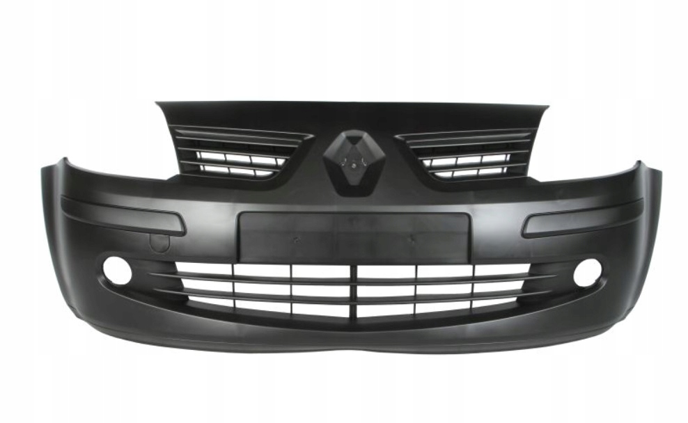 фото №1, Renault modus 04- бампер передний перед с отверстиями