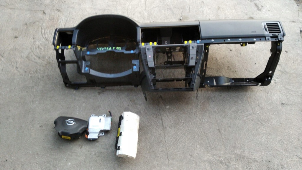 фото №1, Панель приладів приладова консоль подушка безпеки opel vectra c