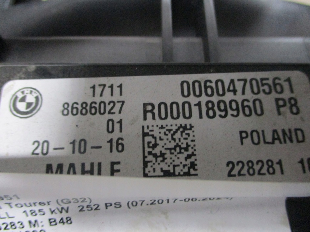 фото №8, Радіатор pas передній bmw 6 gt 32 3,0i