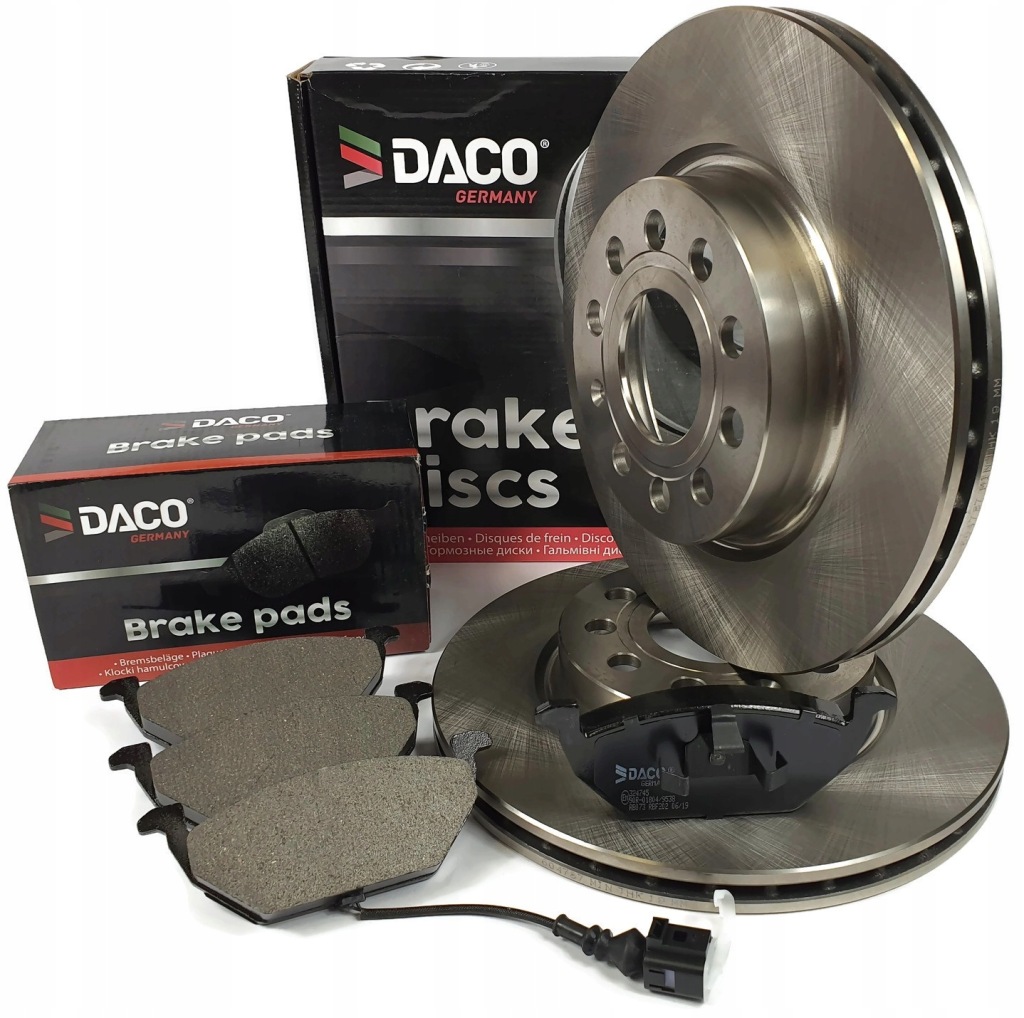 фото №1, Тормозные диски тормозные колодки daco seat leon toledo altea xl 288mm