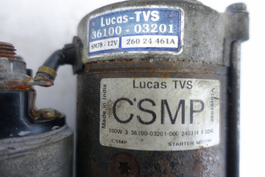 фото №6, Hyundai i10 1.2 16v стартер 36100-03201 org