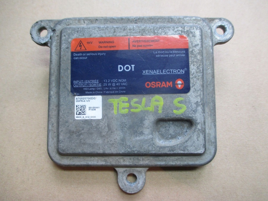 фото №1, Преобразователь tesla s jaguar xf a70525700dg