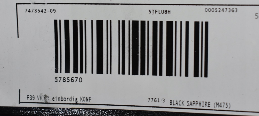 фото №7, Bmw x2 f39 бампер задняя задний super состояние org