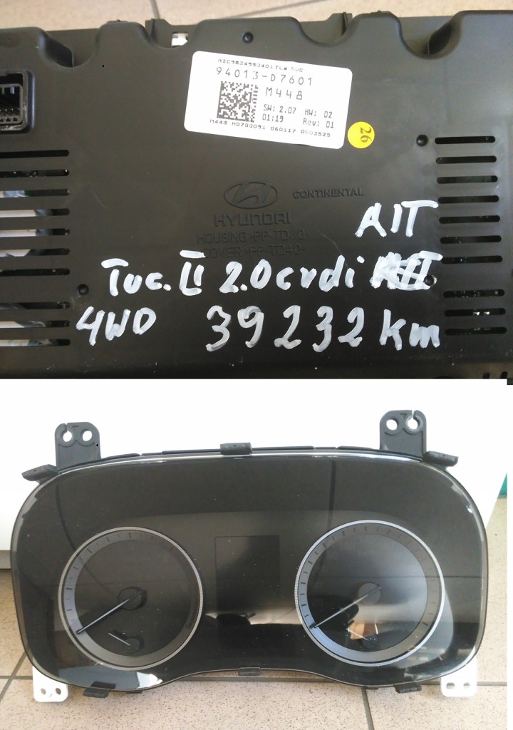 фото №1, Hyundai tucson ii 2015- 2.0 crdi a/t 4wd счетчик