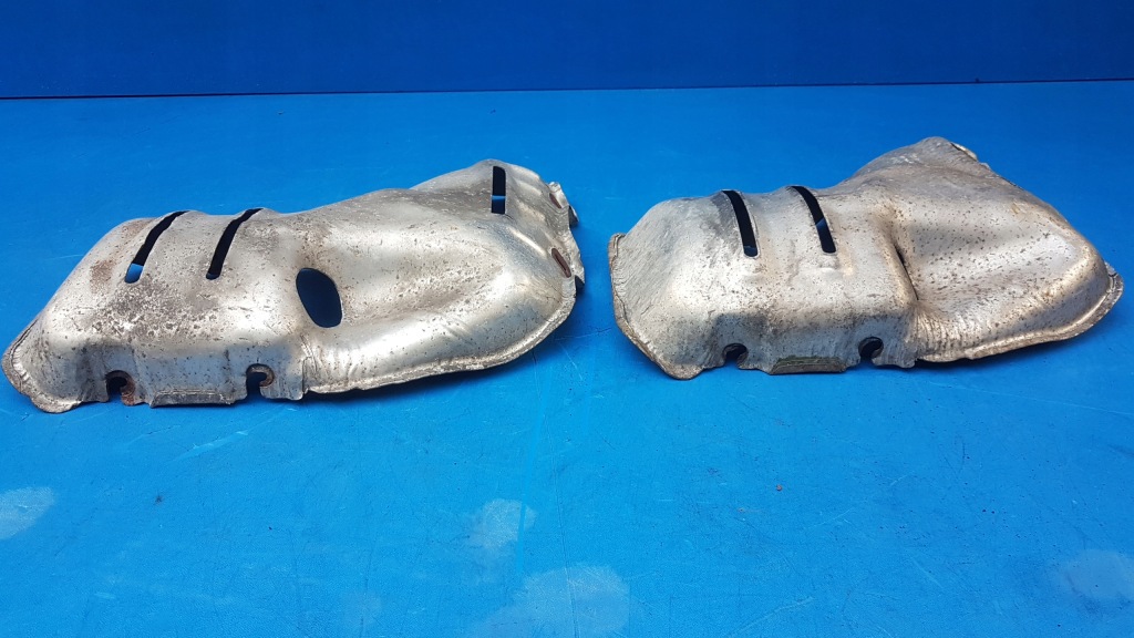 фото №9, 3x захист теплова каталізатора вихлоп колектор alfa romeo 159 brera 3.2