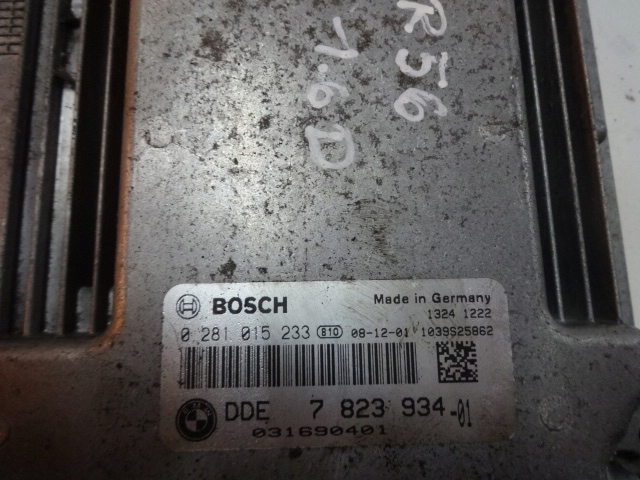 фото №2, Mini r56 r55 clubman 06-10 1.6 d бортовой компьютер двигателя