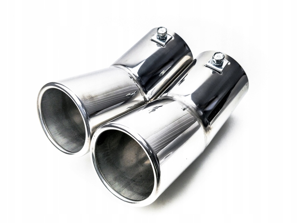 фото №5, Наконечник выхлоп двойной накладка vw golf 4 passat b5 bora vw golf iv