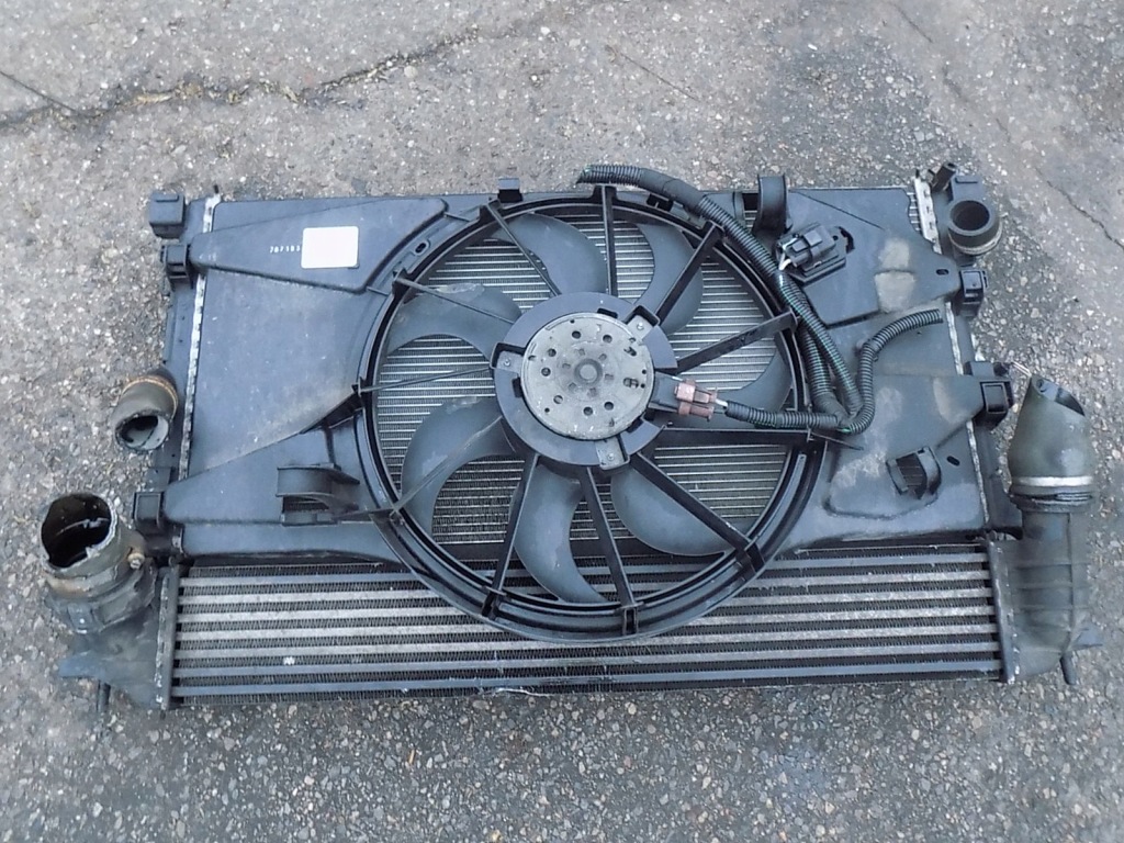фото №3, Renault laguna iii радіатор вентилятор комплект