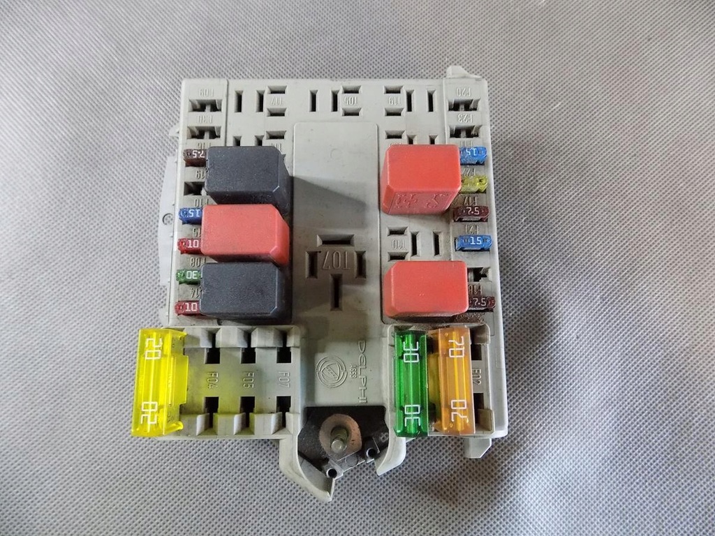 фото №1, Fiat doblo 1.2 коробка предохранителей