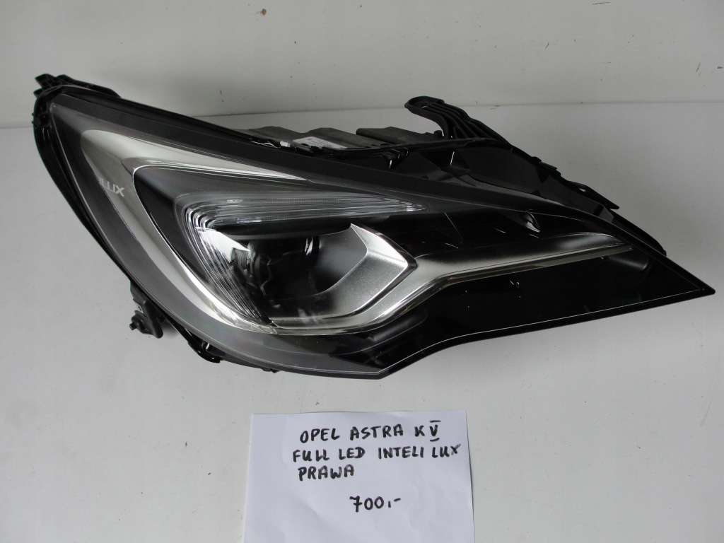 фото №9, Лампа перед права astra k 5 full led inteli lux