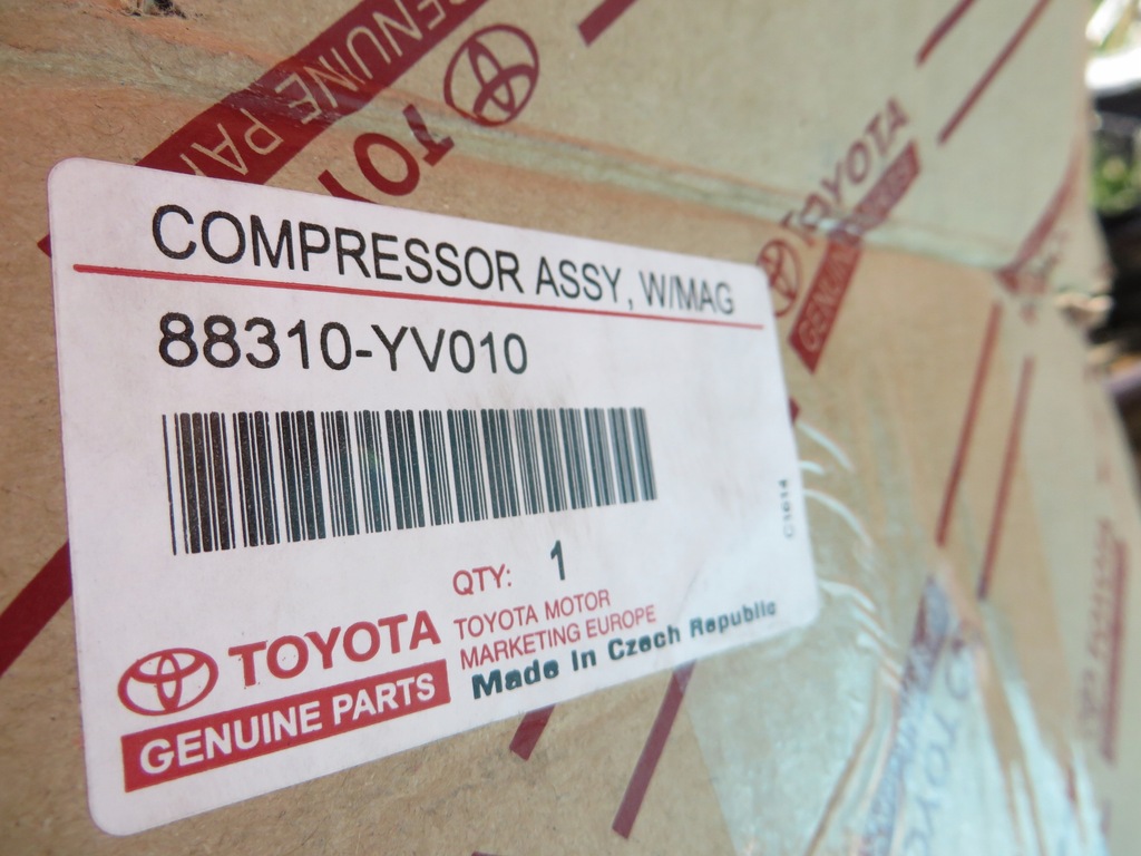 фото №10, Aygo c1 107 компресор компресор кондиціонера nowa!