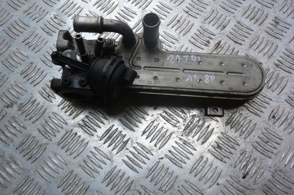 фото №1, Audi a3 8p 2.0 tdi радиатор выхлопных газов egr