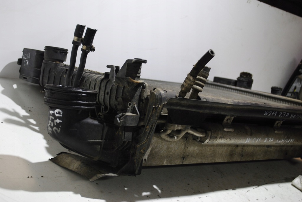 фото №8, Радіатор wody кондиціонер інтеркулер комплект w211 2.7