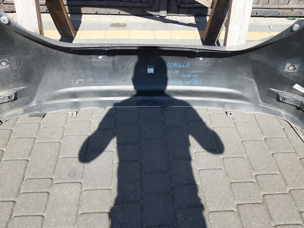 фото №5, Бампер задняя toyota corolla e18 pdc 13r-